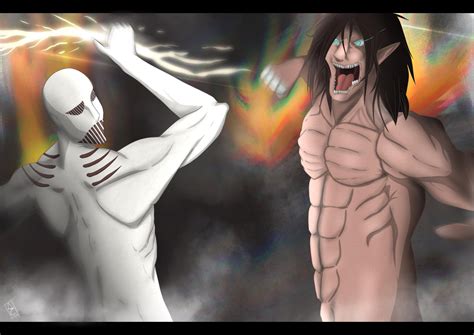 Eren vs Warhammer Titan by Rhaiigo on DeviantArt