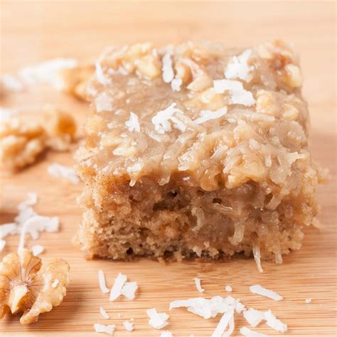 Easy Oatmeal Cake with Amazing Coconut Walnut Frosting