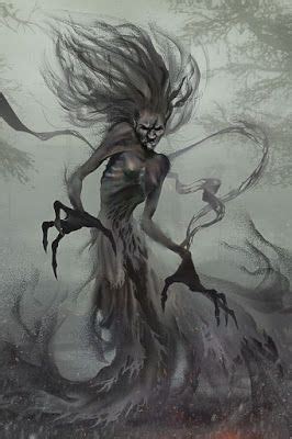 Author Tiffany Price: Banshee | Dark fantasy art, Fantasy monster, Horror art