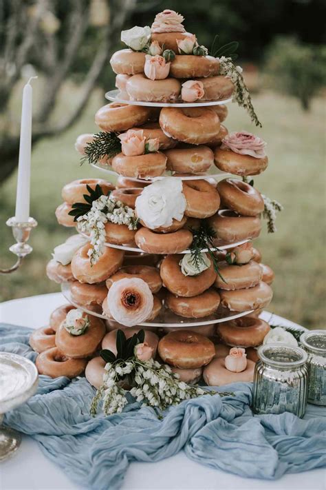 Doughnut Wedding Cake