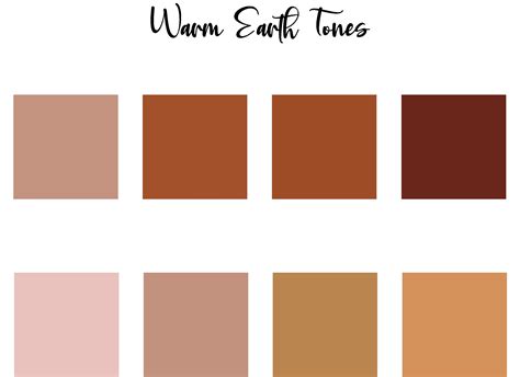 Earth Tones Paint, Earth Colour Palette, Terracotta Color Palette, Sunset Color Palette, Retro ...