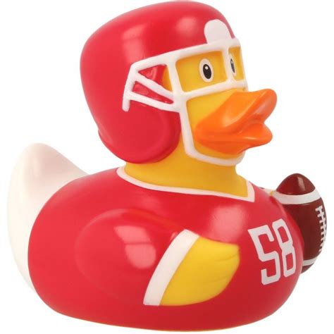 Football Player Rubber Duck | Buy premium rubber ducks online - world wide delivery!