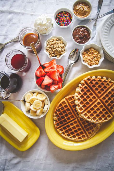 28 HQ Pictures Toppings For Waffle Bar : Build Your Own Waffle Bar ...