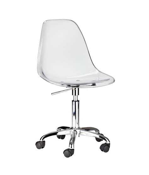 Eiffel Clear Office Chair #desk #chairs #for #bedroom #clear #deskchairsforbedroomclear Clear ...