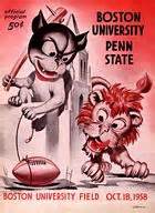 Vintage Penn State Posters - Penn State Football Posters