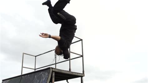 Parkour Jump - a Free Stock Footage Video (100% Royalty-free) 3842948 | Shutterstock