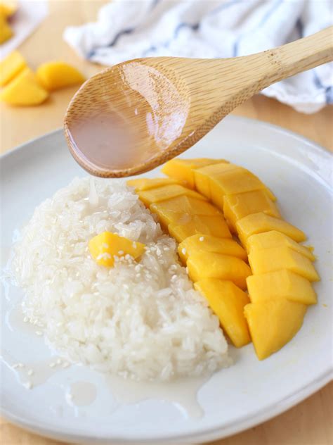 Mango Sticky Rice (a Thai dessert!) - Joyous Apron | Rezept | Asiatische küche, Essen, Einfacher ...