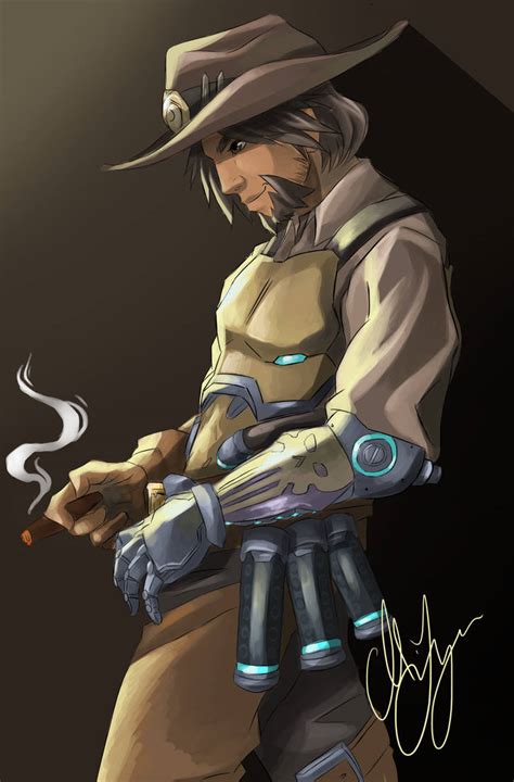 McCree by MariaLangen on DeviantArt