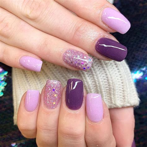 The Best Glamorous Kiara Sky Dip Powder Colors – NARCISSISTIC NAILS in 2021 | Purple glitter ...