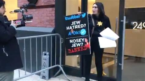 Right-Wing Conspiracist Laura Loomer Handcuffs Herself To Door Of ...