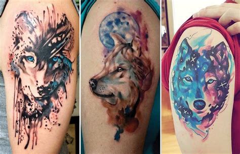 30 Wolf Tattoo Ideas: Lone Wolf & Other Designs with Meanings | Wolf tattoo design, Galaxy ...