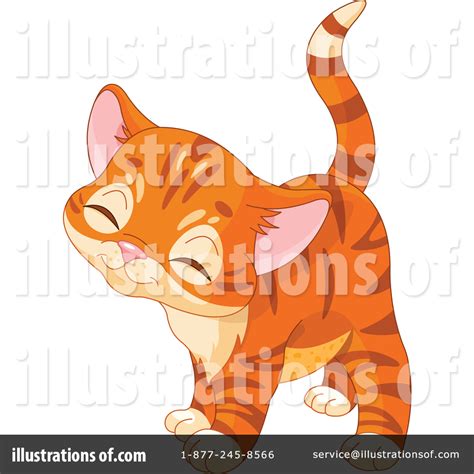 Ginger Cat Clipart #1385196 - Illustration by Pushkin