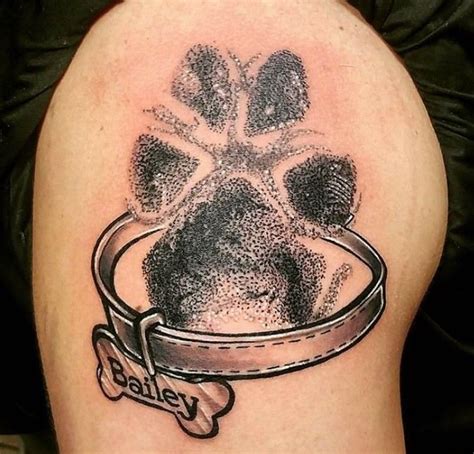 50+ Best Dog Memorial Tattoo Ideas