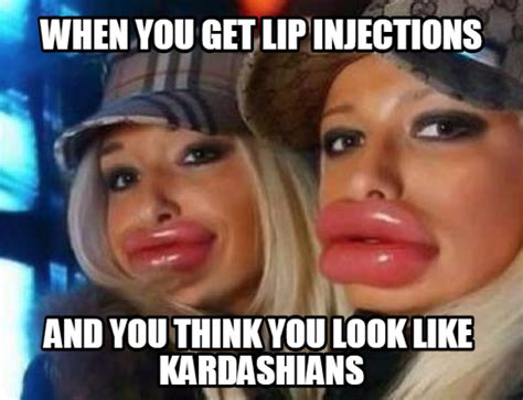 Lip injections gone wrong!😂😂 | Plastic surgery, Photoshop fail, Duck face