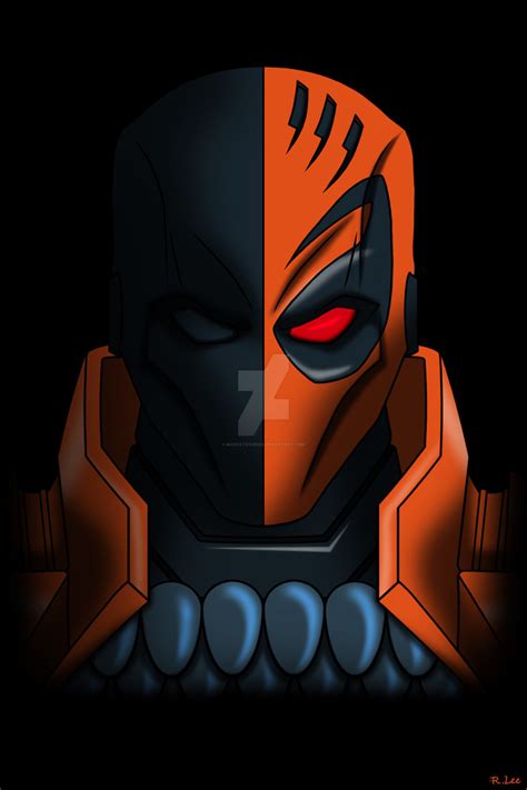 Deathstroke mask wallpaper by KalEl7 on deviantART Slade Wilson Free Wallpapers Pinterest ...