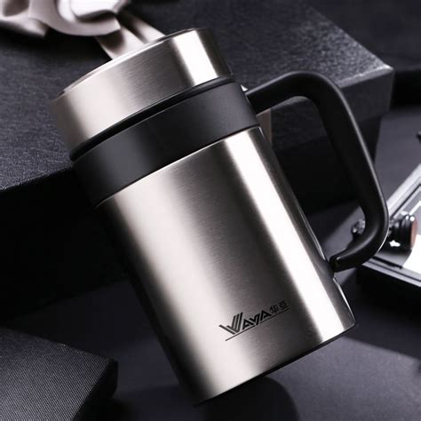 Thermos Cup Stainless Steel Coffee Mug with tea infuser SALE Coffee ...