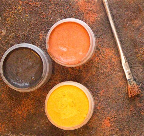 DIY Rust Paste (3 Shades)! - The Graphics Fairy