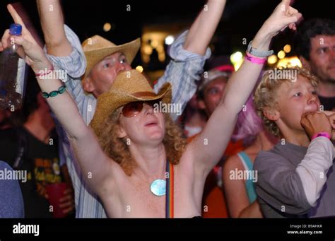 Crowd at Festival Stock Photo - Alamy