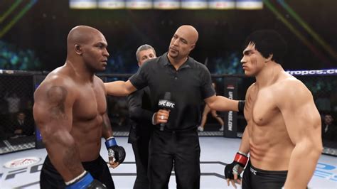 Bruce Lee vs. Mike Tyson (EA Sports UFC 2) - Rematch 🐲🥊 - YouTube