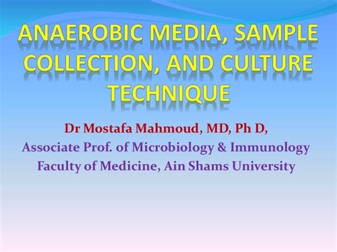 Anaerobic Culture Methods