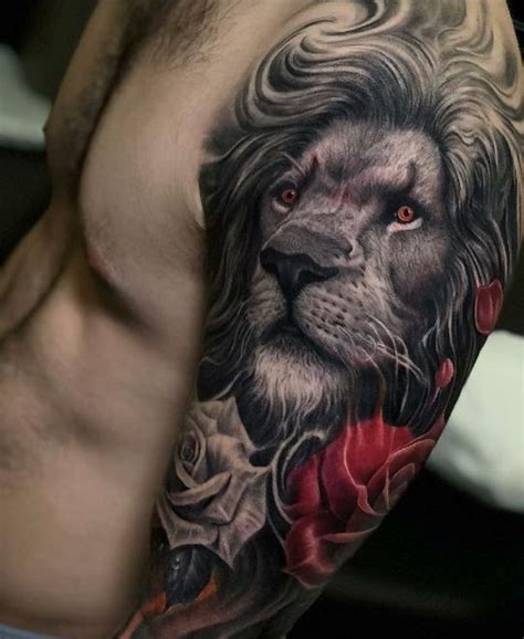 killer lion tattoo idea (23) - KickAss Things