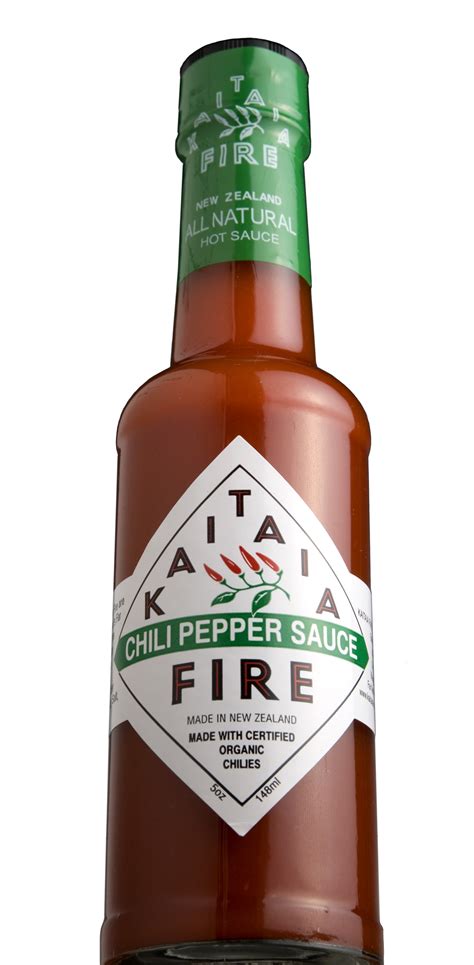 Chili Pepper Hot Sauce by Kaitaia Fire - The Kiwi Importer