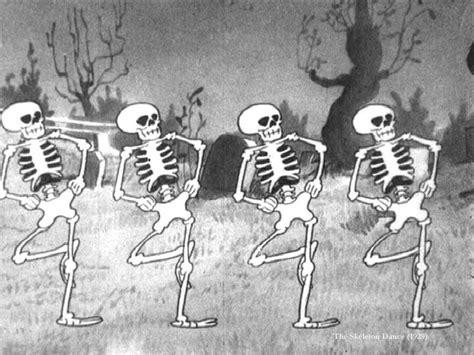 Dancing skeletons | Halloween cartoons, Skeleton dance, Skeleton dance disney