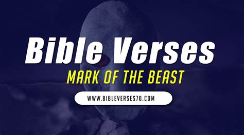 70 Bible Verses about Mark of the Beast | Church