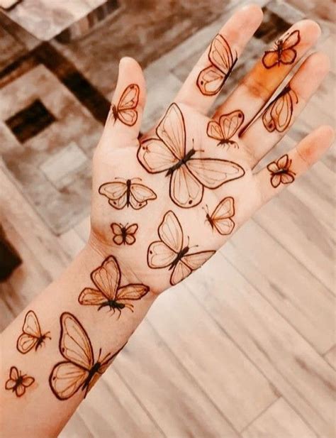 Henna Designs Butterfly