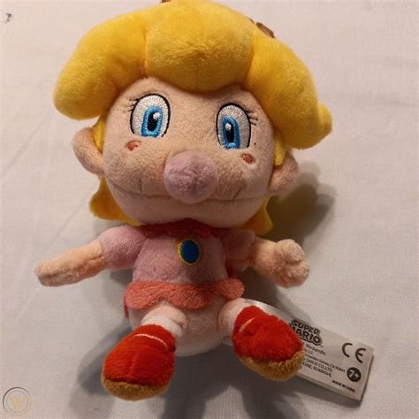 Nintendo World Super Mario Bros Baby Princess PEACH Plush 2012 | #4135362627