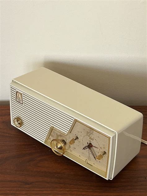 Vintage Emerson Clock Radio From 1958. Works Great - Etsy