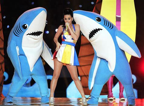 Katy Perry denied trademark of Left Shark design | Consequence of ... | Shark costumes, Katy ...