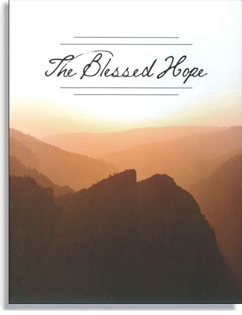 The Blessed Hope | PrairieView Press