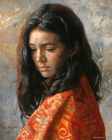 40 Most Beautiful Portrait Painting works from around the world