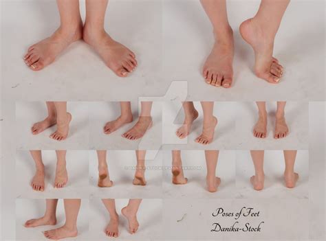 Feet Poses Stock Pack by Danika-Stock Leg Reference, Human Reference ...