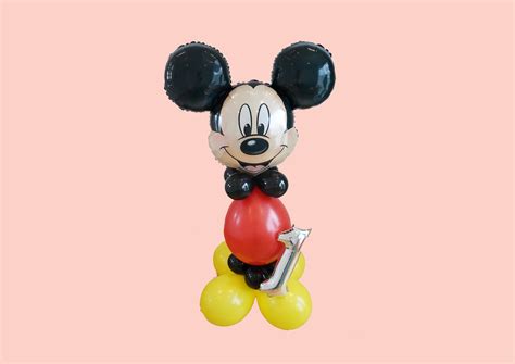 Giant Mickey Mouse Balloon DIY Kit 4.6ft Mickey Balloon - Etsy