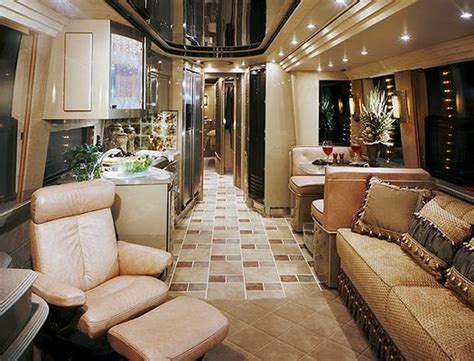 Prevost Tour Bus Interior