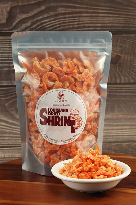 Louisiana Dried Shrimp By Lizra Size Small 16oz/1lb Bag | Etsy