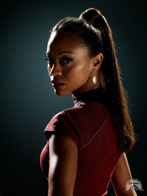 Zoe Saldana as Uhura, Star Trek | Zoe saldana star trek, Star trek ...