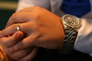 Wedding ring and shiny watch | Quinn Dombrowski | Flickr