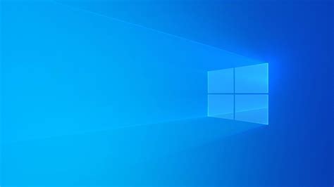 Wallpaper Windows 10, blue background, light, abstract design 3840x2160 UHD 4K Picture, Image