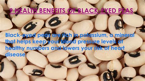 9 Health Benefits of Black eyed peas - YouTube