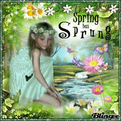 Beautiful Little Spring Angel Girl Picture #122568925 | Blingee.com