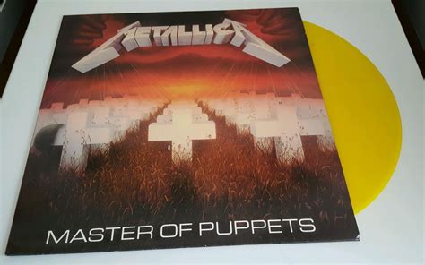 popsike.com - Metallica-Master of puppets (Yellow Vinyl) - auction details