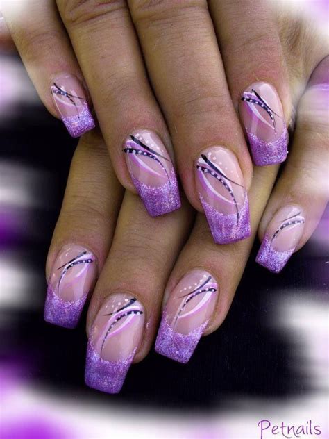 Purple | Purple nail art designs, Purple nail designs, Purple nail art