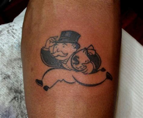 Monopoly Man Tattoo | Mobile Ink Tattoos | Pinterest