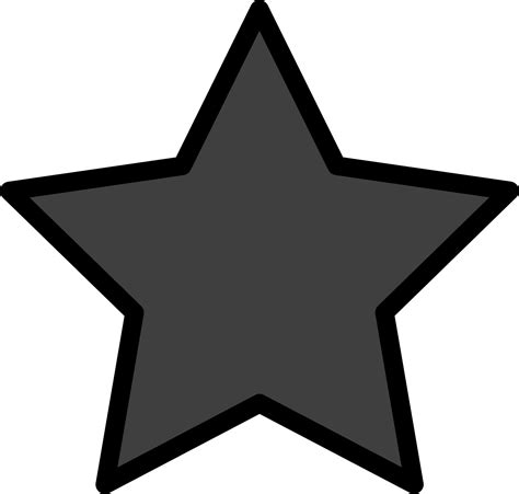 "black star" Emoji - Download for free – Iconduck