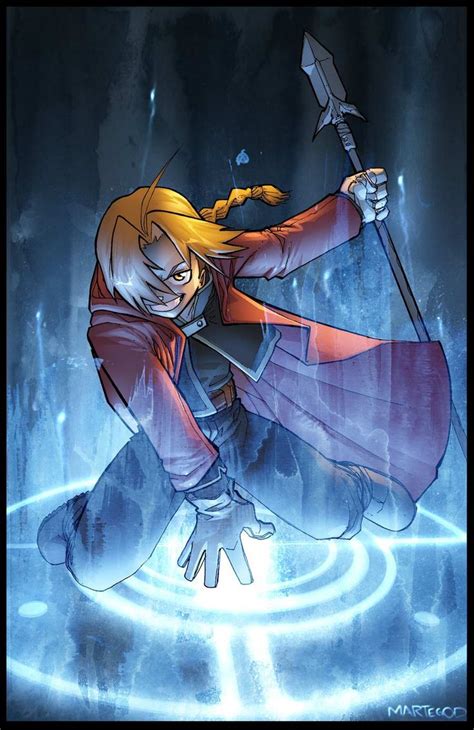 Edward Elric. FMA by MarteGracia | Edward elric, Fullmetal alchemist edward, Fullmetal alchemist