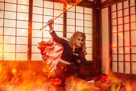 Kimetsu No Yaiba Rengoku cosplay by Daria-Lazur on DeviantArt