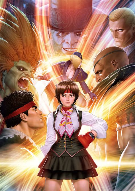 Arcade Edition Art by Shinkiro - Street Fighter V Art Gallery